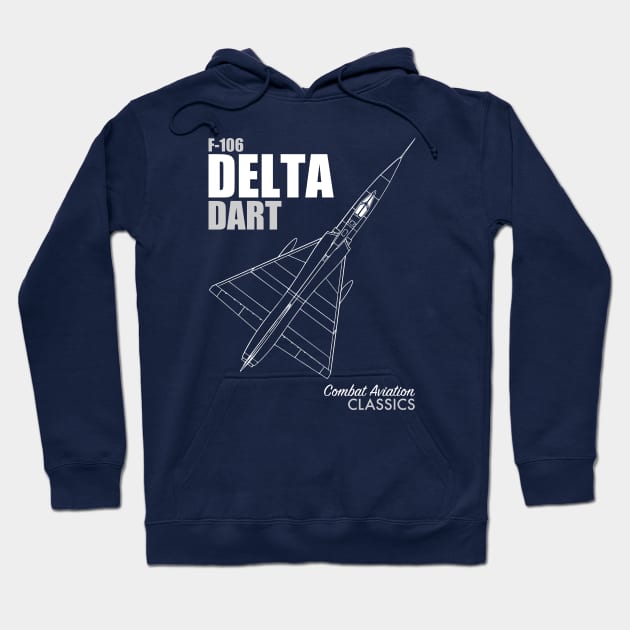 F-106 Delta Dart Hoodie by TCP